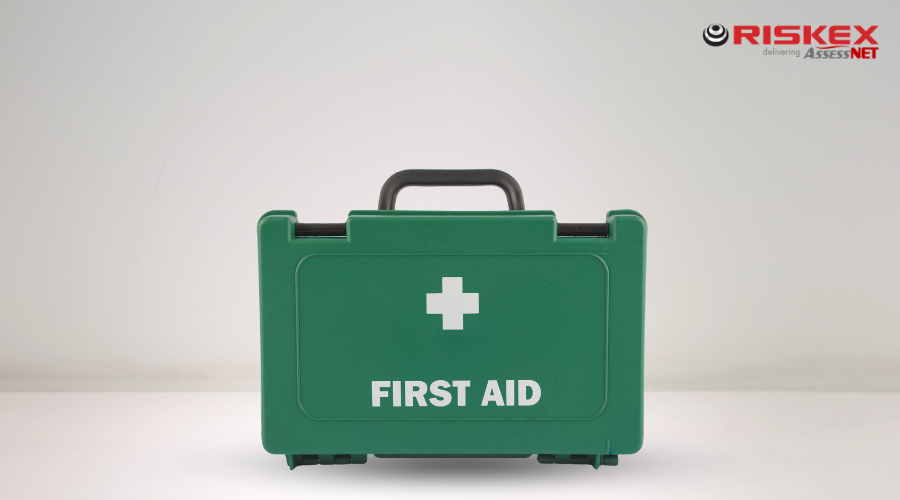 first aid kit.
