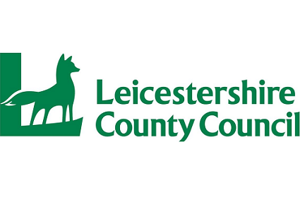 Leicestershire County Council logo.