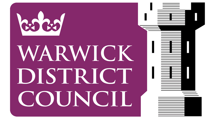 Warwick District Council logo.