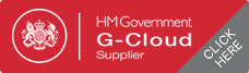 HM Government G cloud Supplier website link.