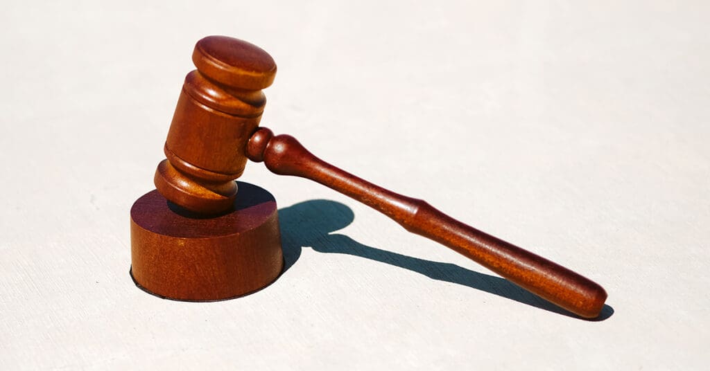 a gavel