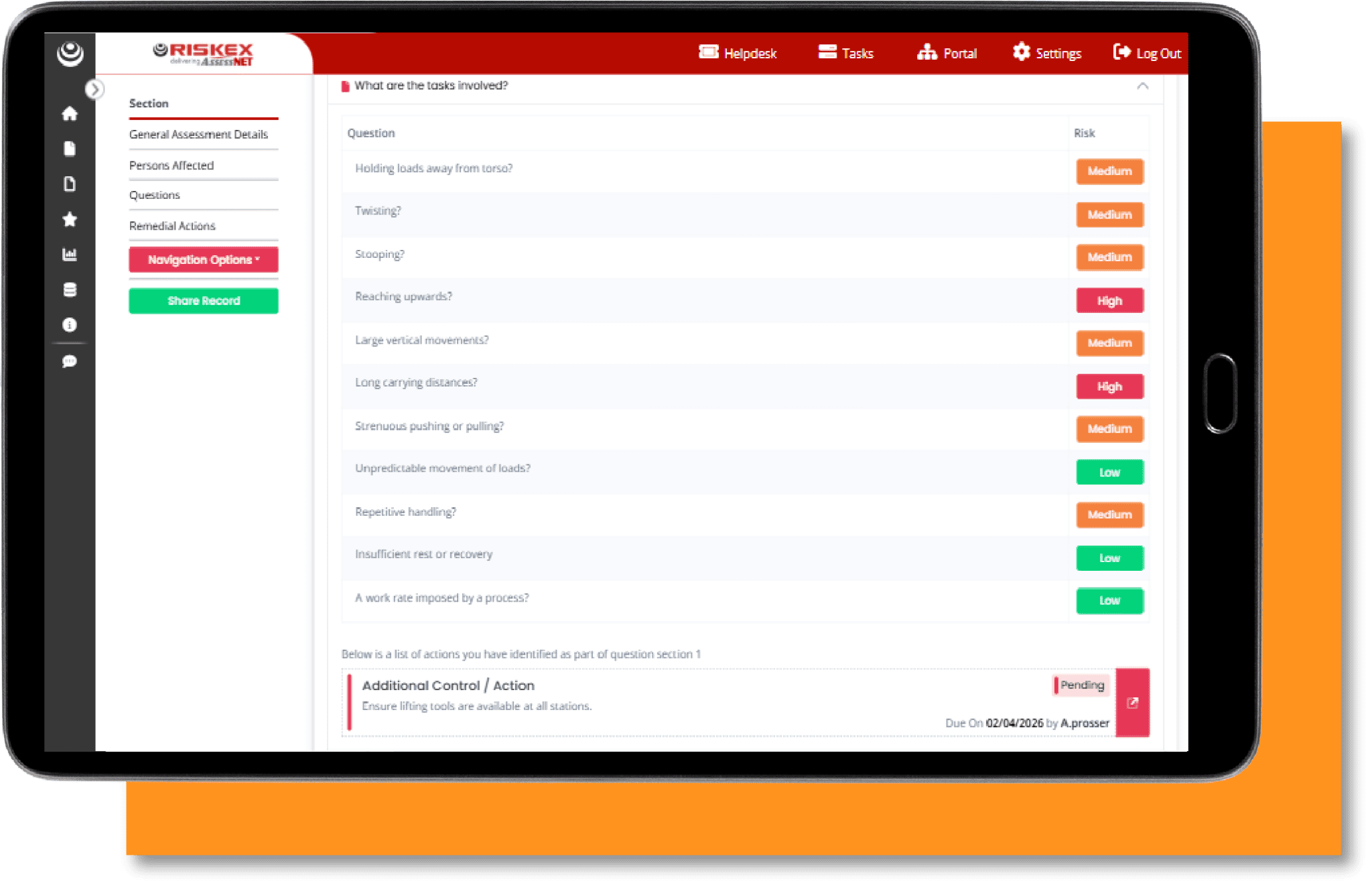 Manual Tools Software Manual Handling Software